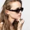 Zadig & Voltaire ZV26W1 Sunglasses, Black.