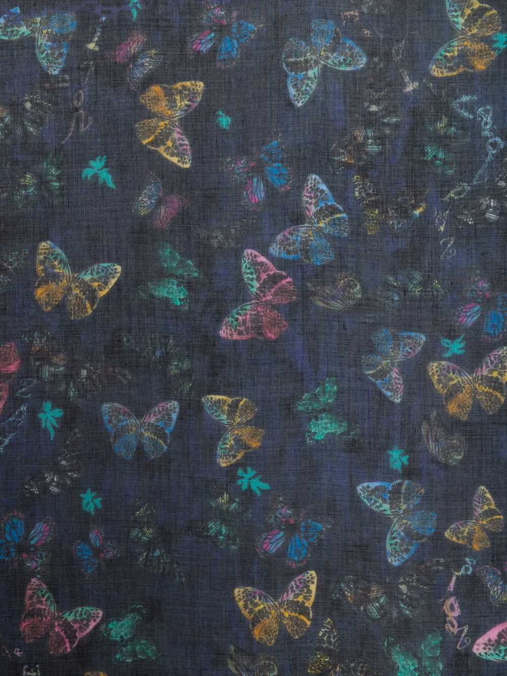 Zadig & Voltaire Kerry Butterfly Scarf, Silent.