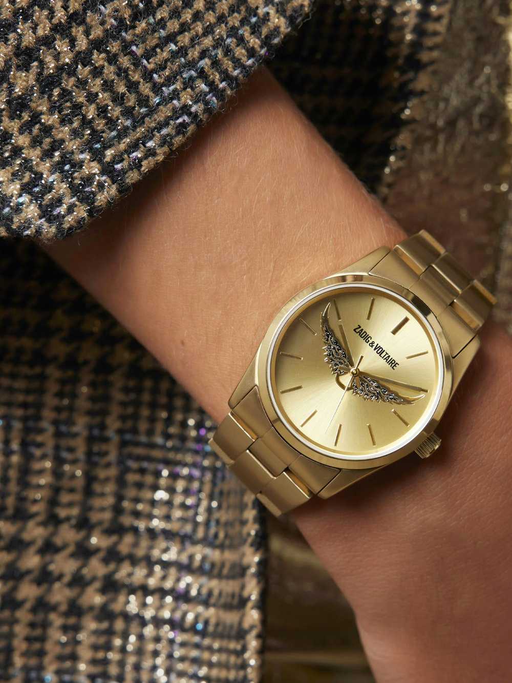 OWWT00018_GOLD_HOVER_6965b2ff3b81d.jpg Zadig & Voltaire Zadig Gold Wings Watch, Gold.
