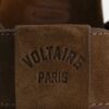 Zadig & Voltaire Santa Fe Suede Clogs, Cognac.