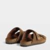 Zadig & Voltaire Santa Fe Suede Sandals, Cognac.