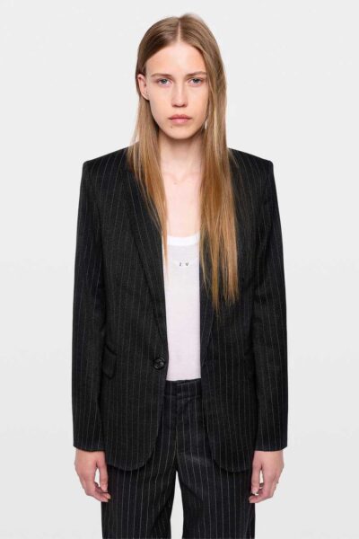 Zadig & Voltaire Valser Blazer, Anthracite.