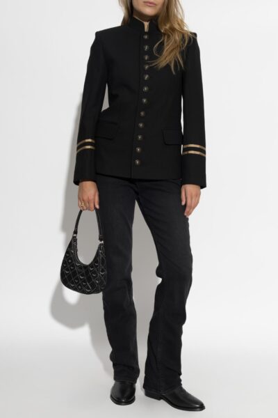 Zadig & Voltaire Vallo Tailleur Blazer, Black.