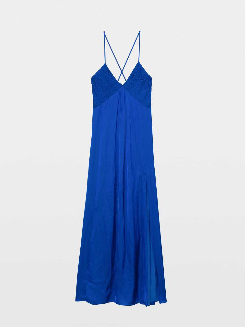 WWDR02661_ELECTRIC_PACKSHOT_6a1ecf2e09f4b.jpg Zadig & Voltaire Rayonne Satin Dress, Electric.