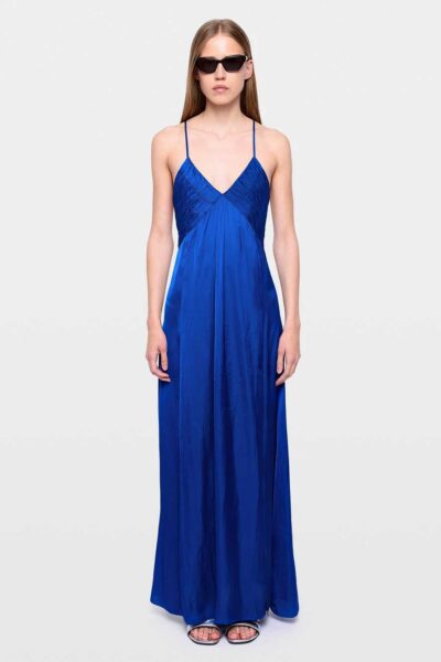 Zadig & Voltaire Rayonne Satin Dress, Electric.