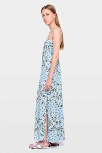 Zadig & Voltaire Rippie Dress, Bleu oxford.