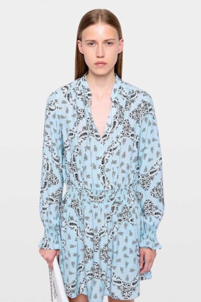Zadig & Voltaire Rayados Dress, Bleu oxford.