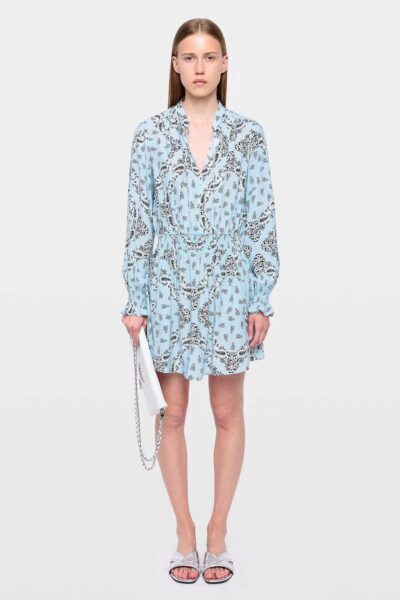 Zadig & Voltaire Rayados Dress, Bleu oxford.