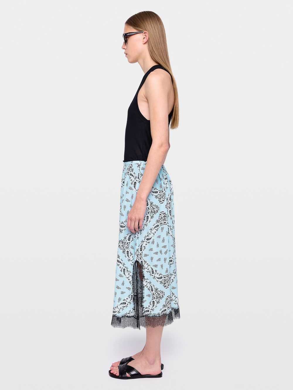 Zadig & Voltaire Jarvis Skirt, Bleu oxford.