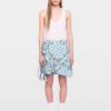 Zadig & Voltaire Jupiter Skirt, Bleu oxford.