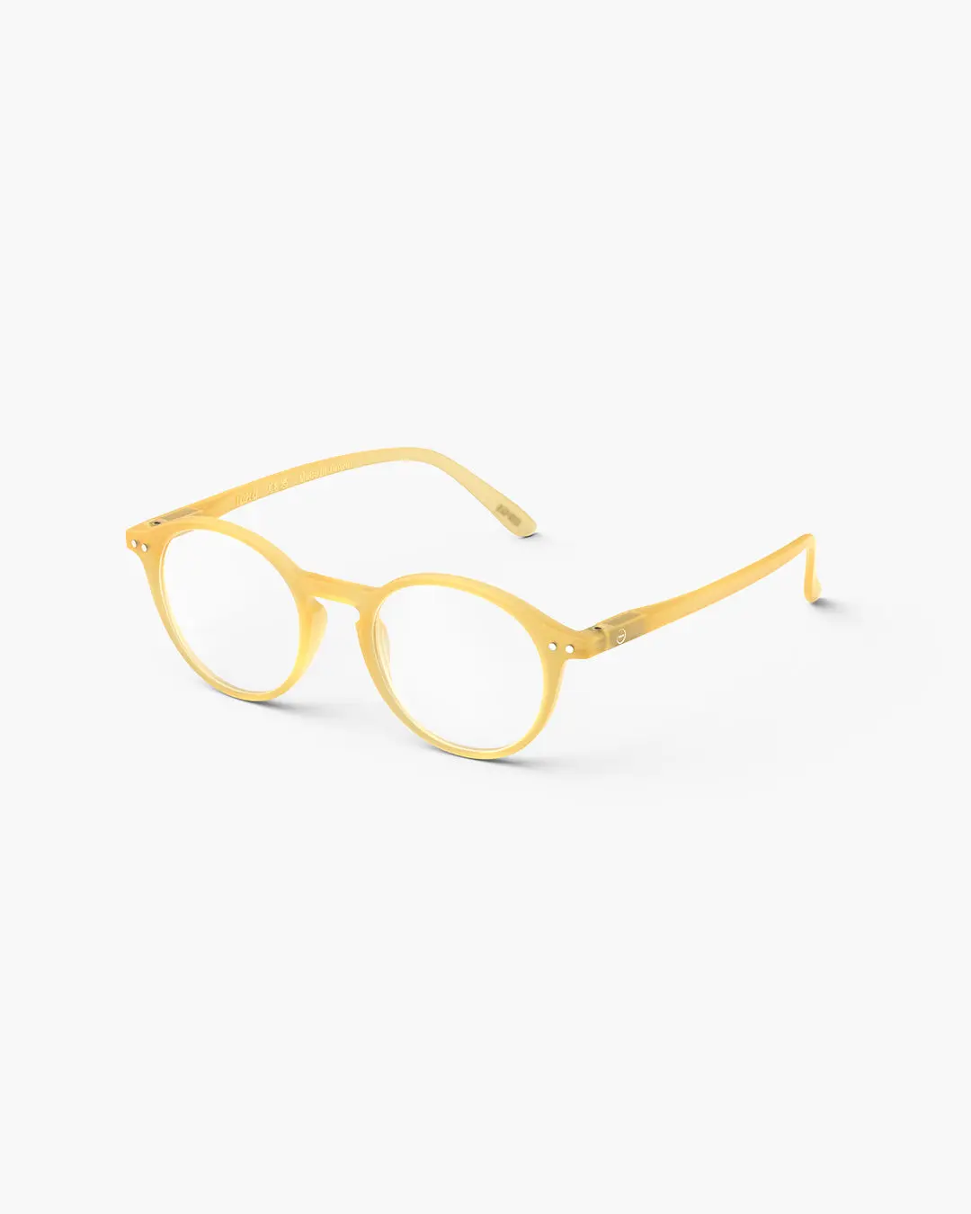 Izipizi #D Reading Glasses, Yellow Honey.