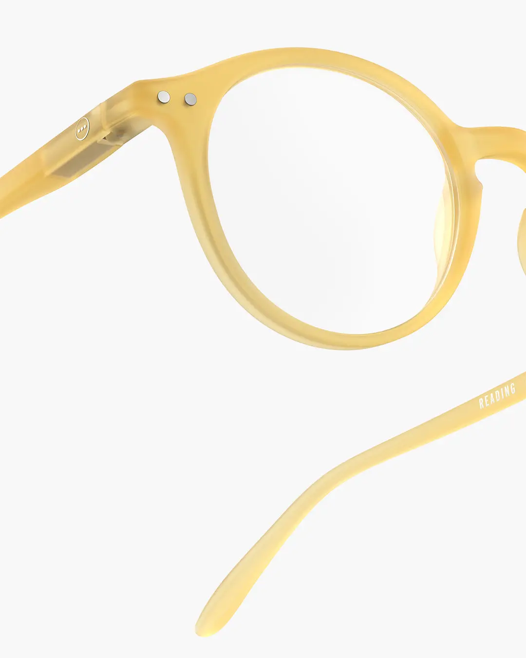 Izipizi #D Reading Glasses, Yellow Honey.