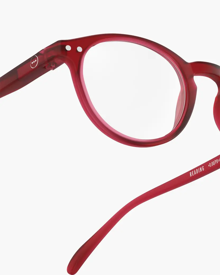 IZIPIZI #A Reading Glasses, Cherry Red