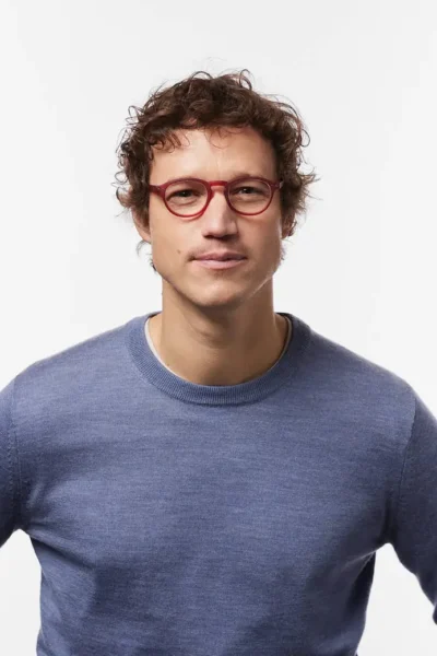 IZIPIZI #A Reading Glasses, Cherry Red