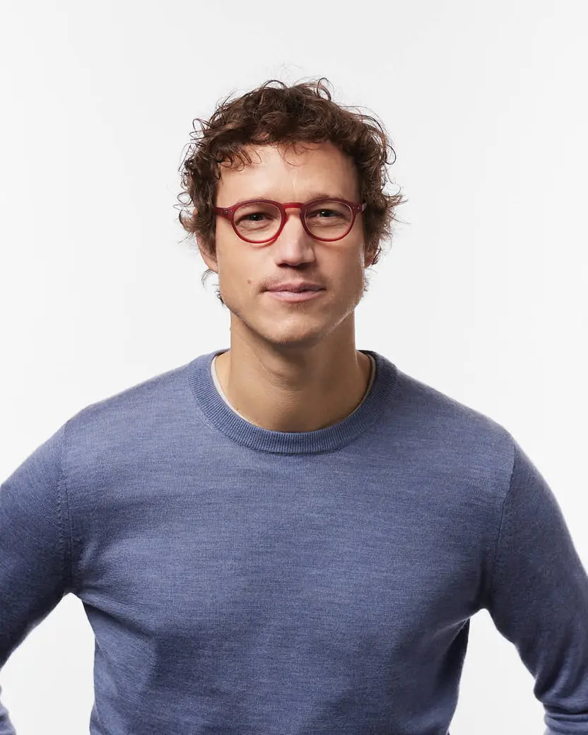 IZIPIZI #A Reading Glasses, Cherry Red