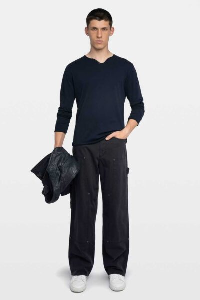 Zadig & Voltaire Monastir Henley T-shirt