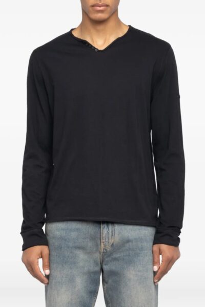 Alternative view of Zadig & Voltaire Monastir Henley T-Shirt