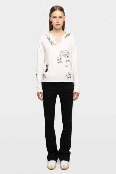 Zadig & Voltaire Happy Henley T-shirt