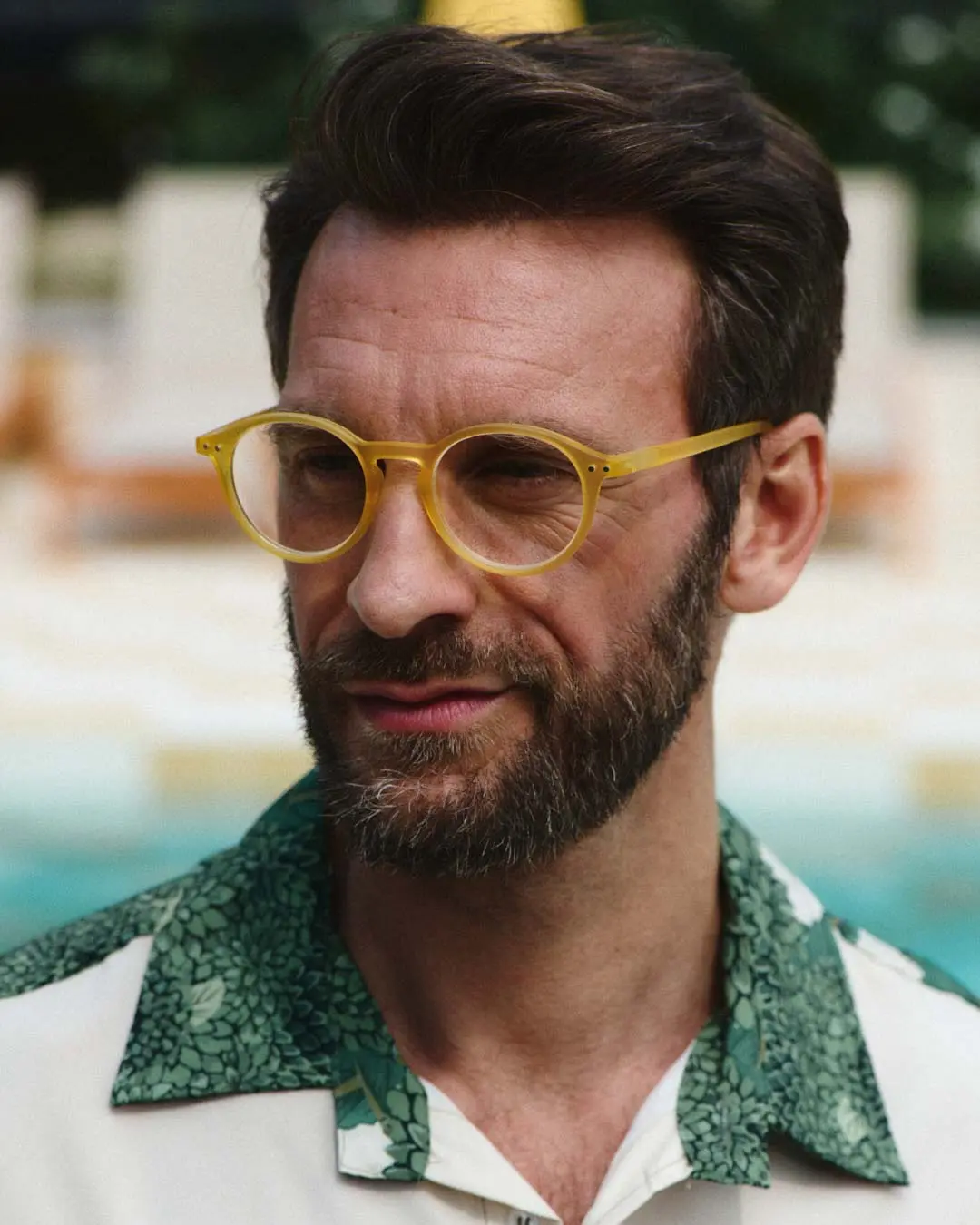 Izipizi #D Reading Glasses, Yellow Honey.