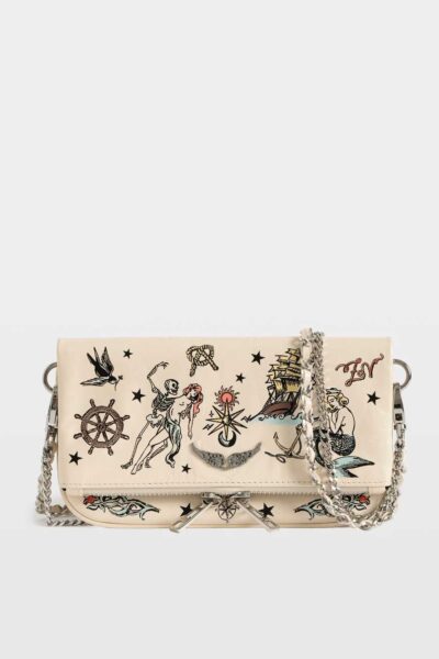 Zadig & Voltaire Rock Mini Tattoo Clutch