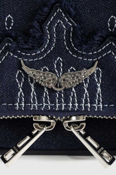 Alternative view of Zadig & Voltaire Rock Mini Clutch Denim