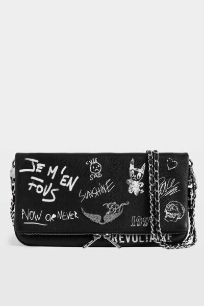 Zadig & Voltaire Rock Arty Tag Clutch