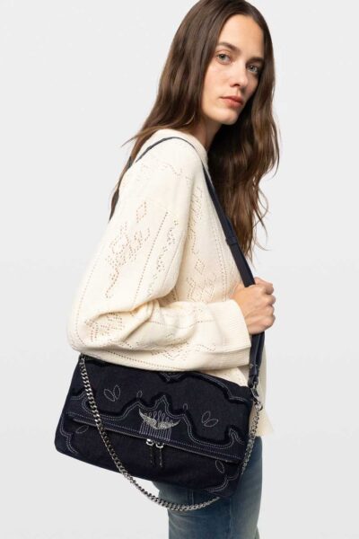 Alternative view of Zadig & Voltaire Rocky II Denim Bag