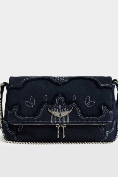 Zadig & Voltaire Rocky II Denim Bag