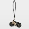 Zadig & Voltaire Motorider Keyring, Black.