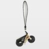 Zadig & Voltaire Motorider Keyring, Black.