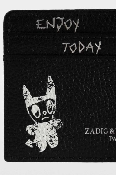 Alternative view of Zadig & Voltaire ZV Pass Arty Tag Card Holder