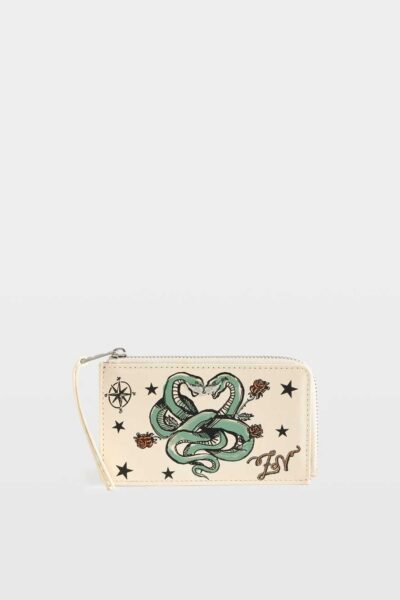 Zadig & Voltaire ZV Card Tattoo Card Holder