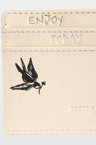 Alternative view of Zadig & Voltaire ZV Pass Tattoo Card Holder