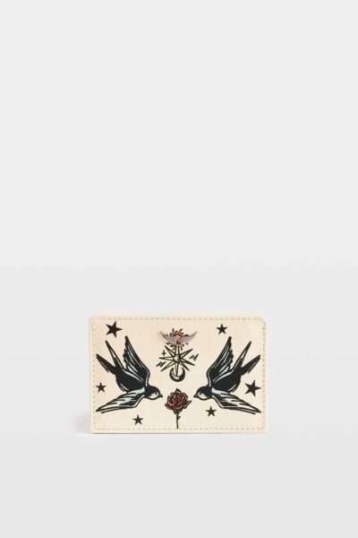 Zadig & Voltaire ZV Pass Tattoo Card Holder