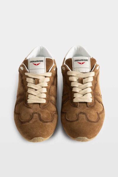 Zadig & Voltaire Men's ZV Dance Suede Trainers