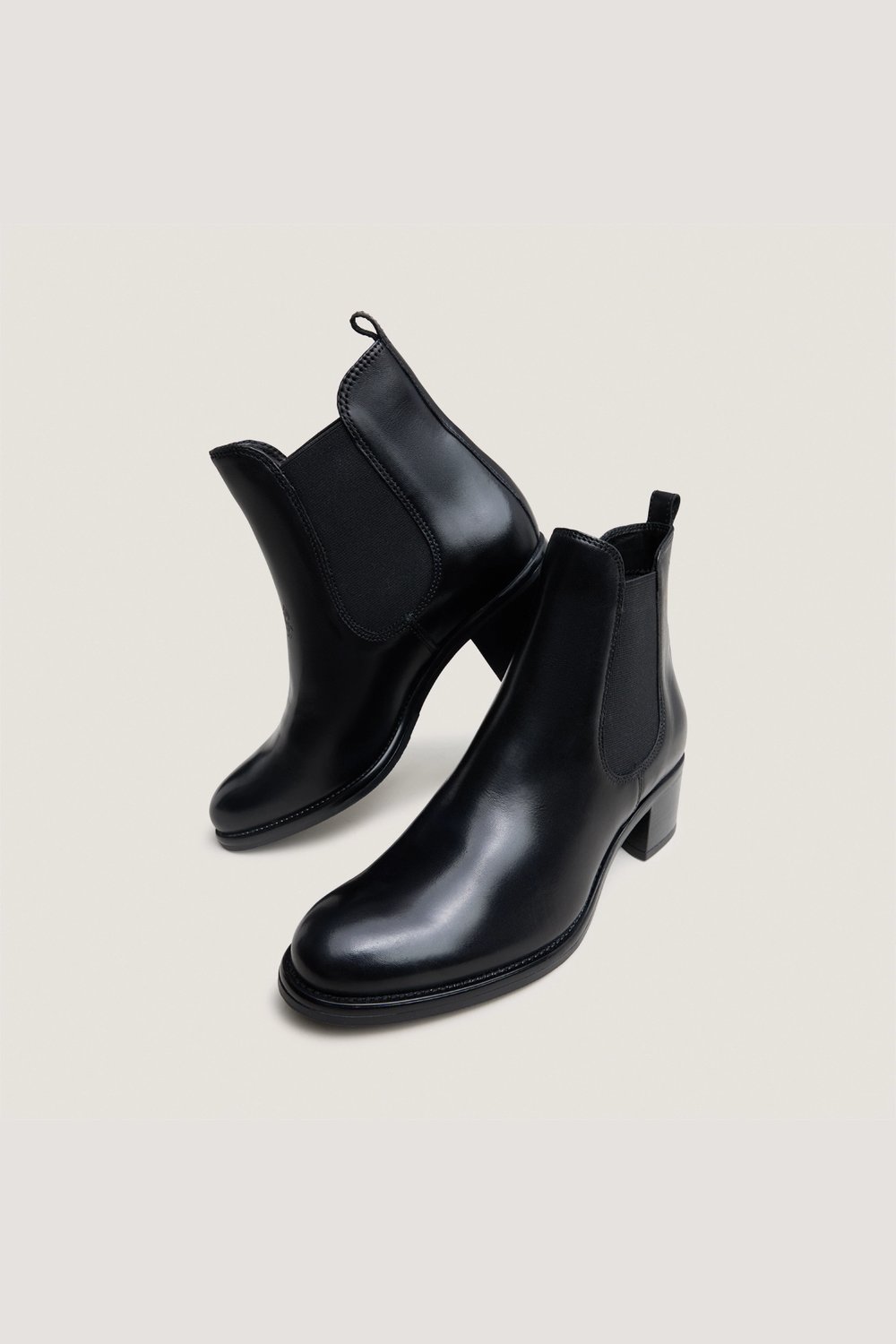 Jonak Calcutto Boots, Black Leather