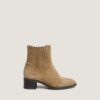Jonak Chili Boots, Taupe Suede