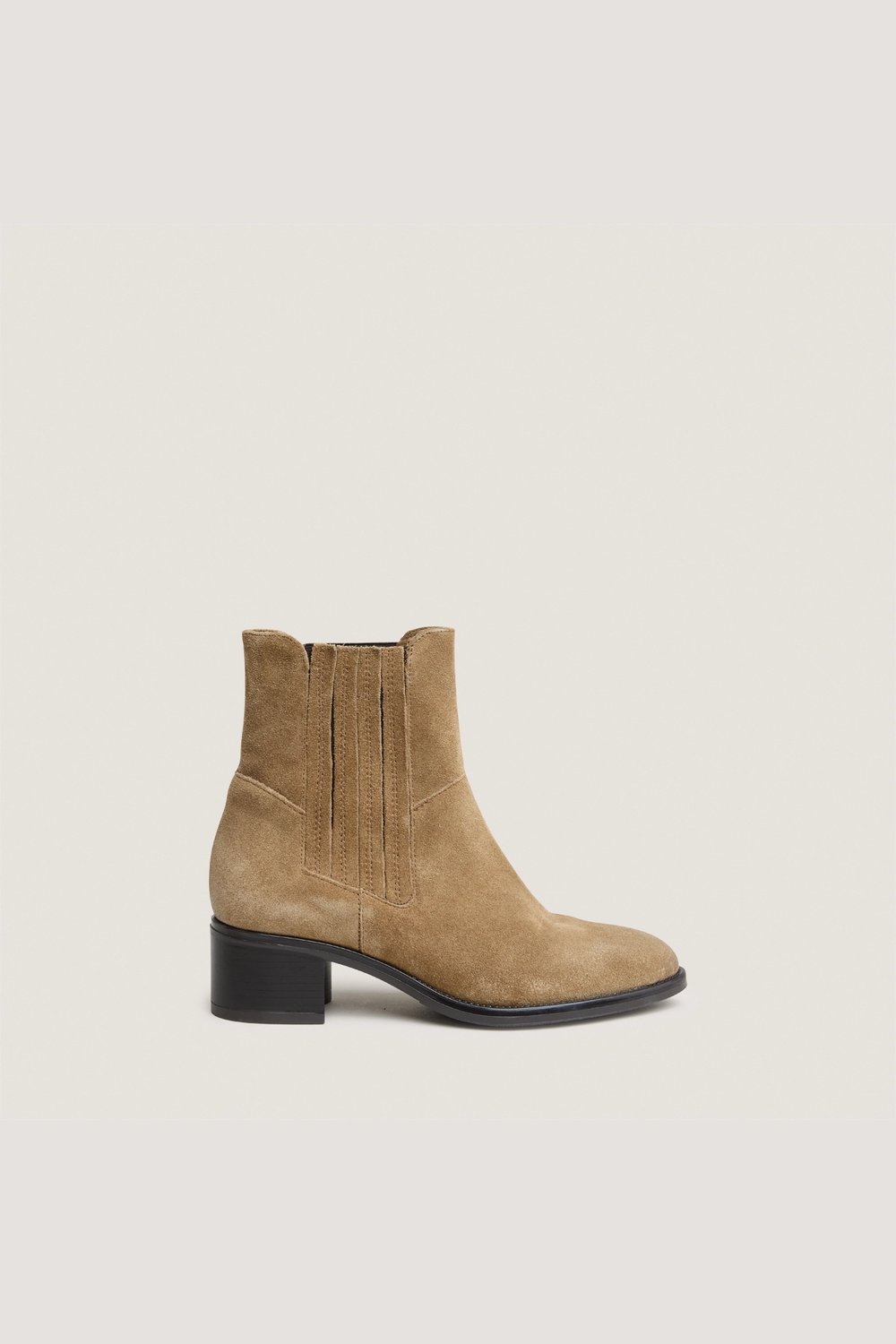 Jonak Chili Boots, Taupe Suede