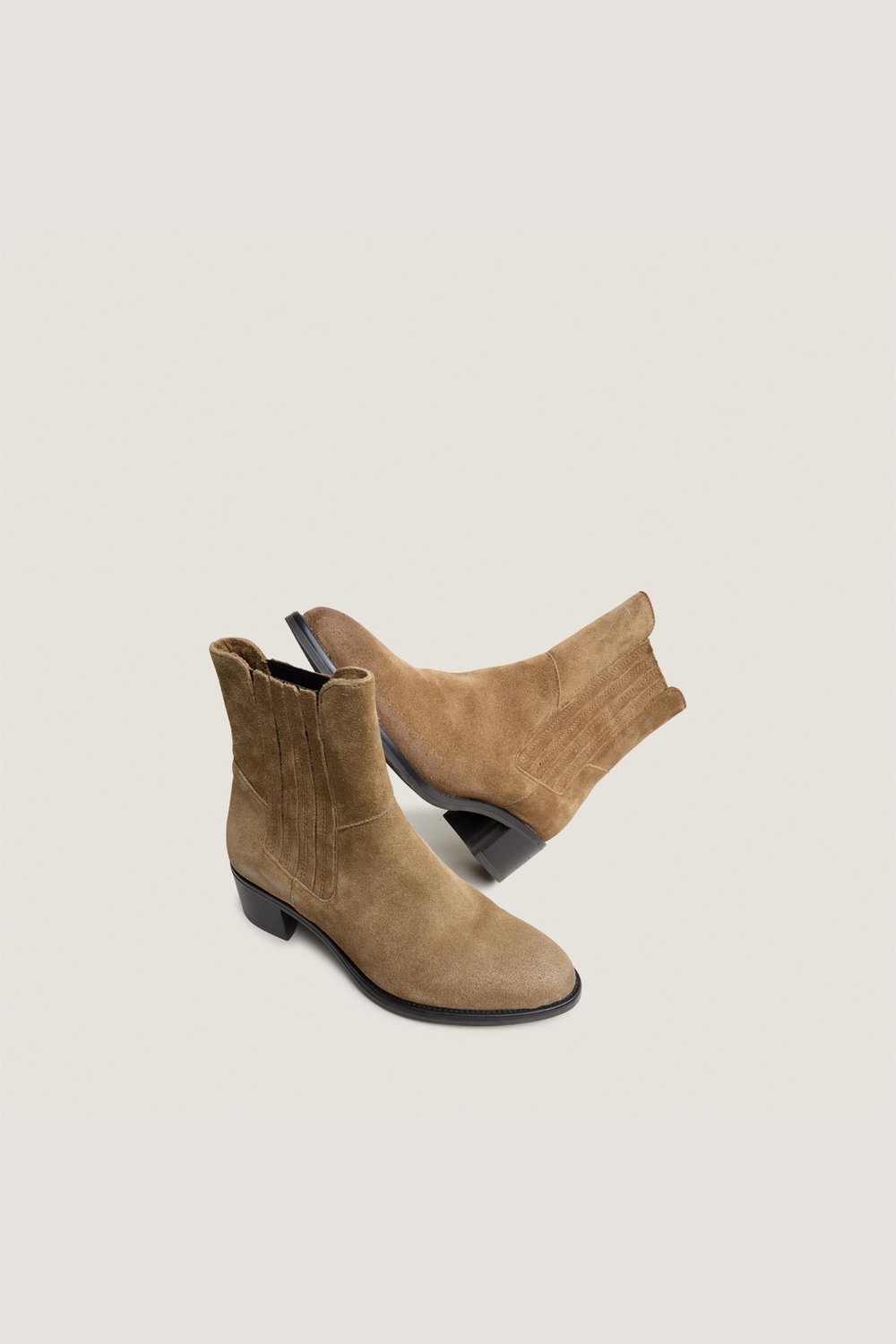 Jonak Chili Boots, Taupe Suede