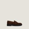 Jonak Mirna Loafers, Brown Suede