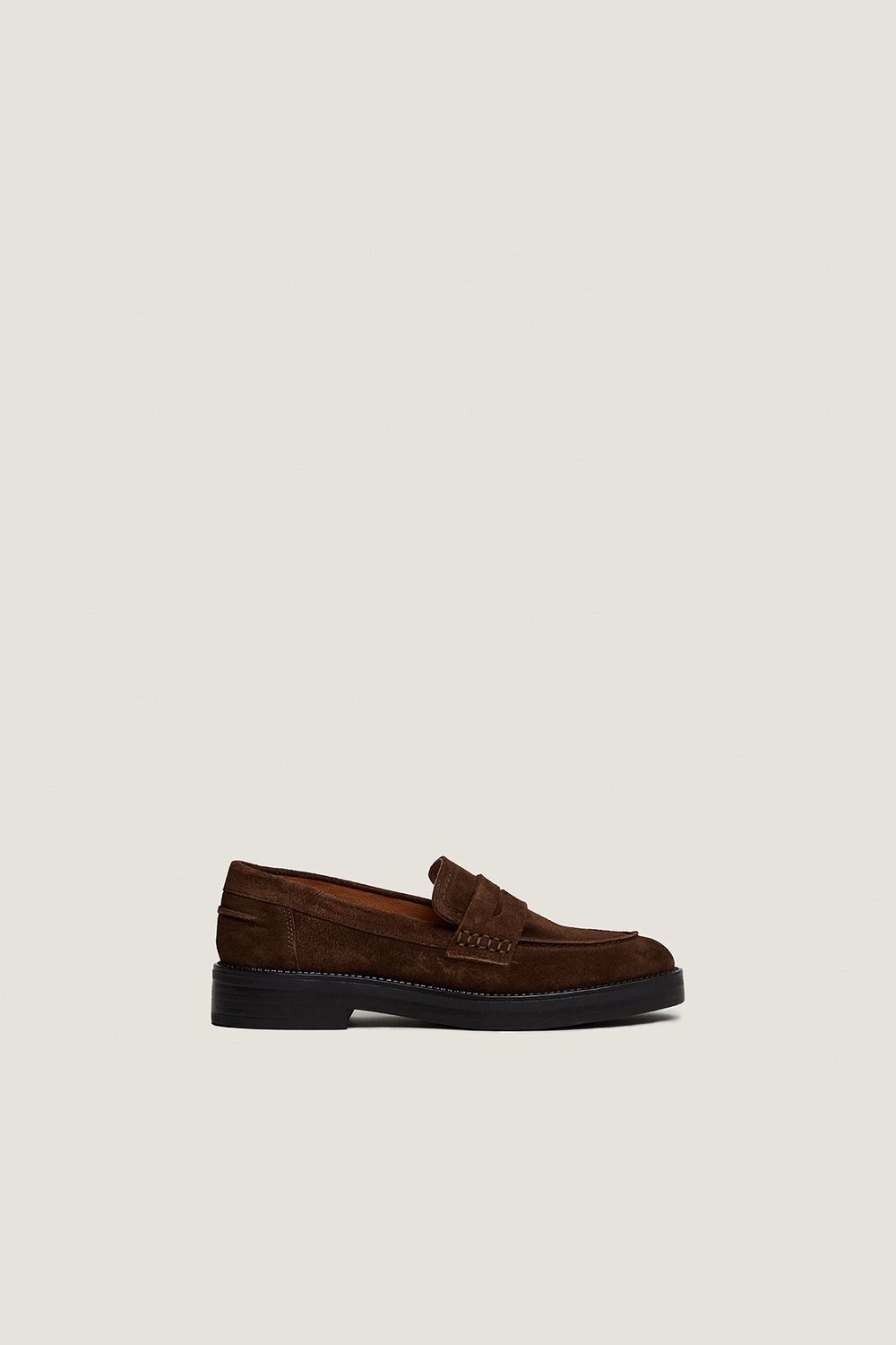 Jonak Mirna Loafers, Brown Suede