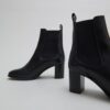 Jonak Devin Ankle Boots, Black Leather