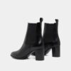 Jonak Devin Ankle Boots, Black Leather