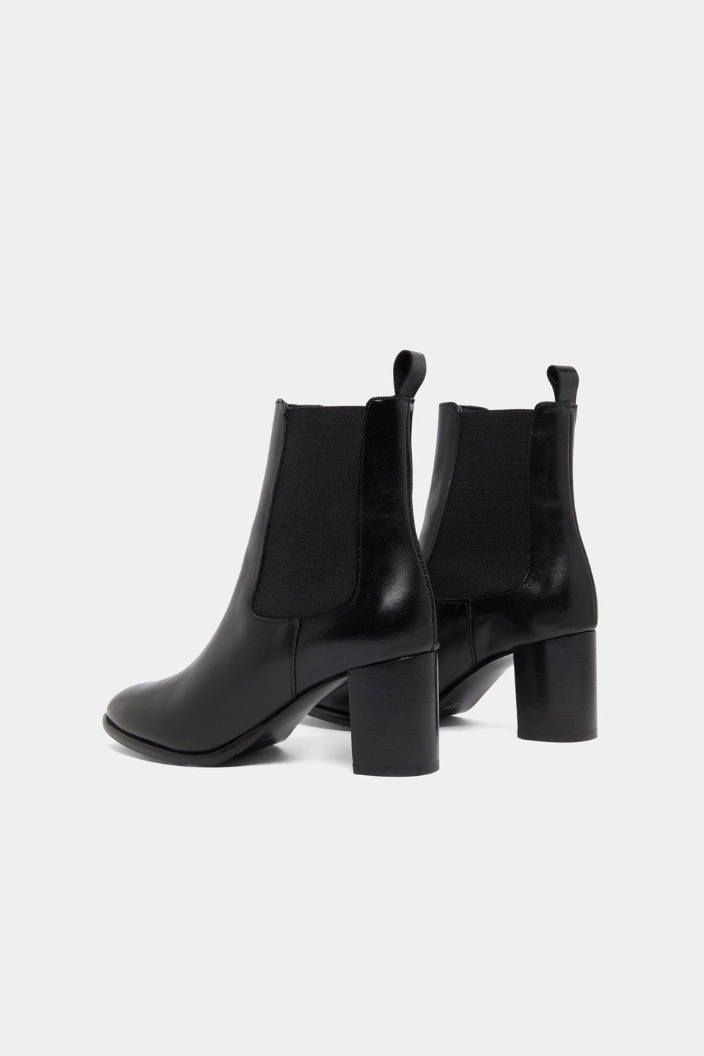 Jonak Devin Ankle Boots, Black Leather