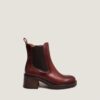 Jonak Cecile Boots, Cognac Patinated Leather