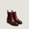 Jonak Cecile Boots, Cognac Patinated Leather