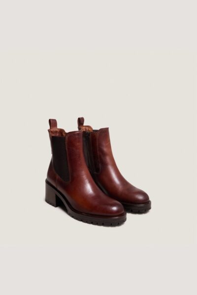 Jonak Cecile Boots, Cognac Patinated Leather