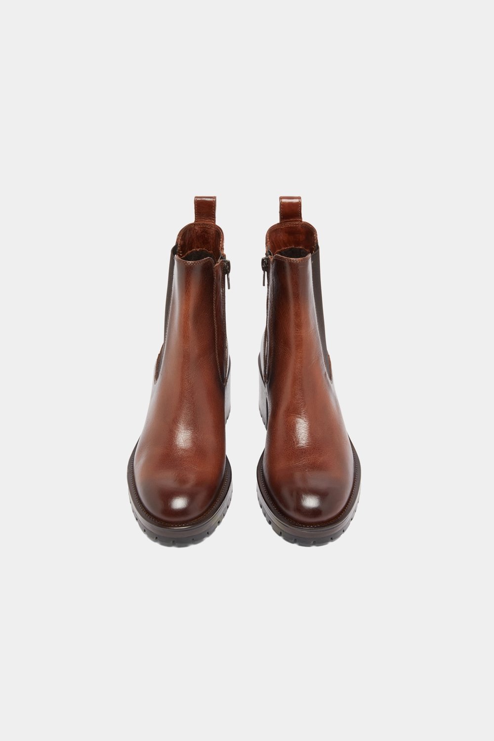 Jonak Cecile Boots, Cognac Patinated Leather