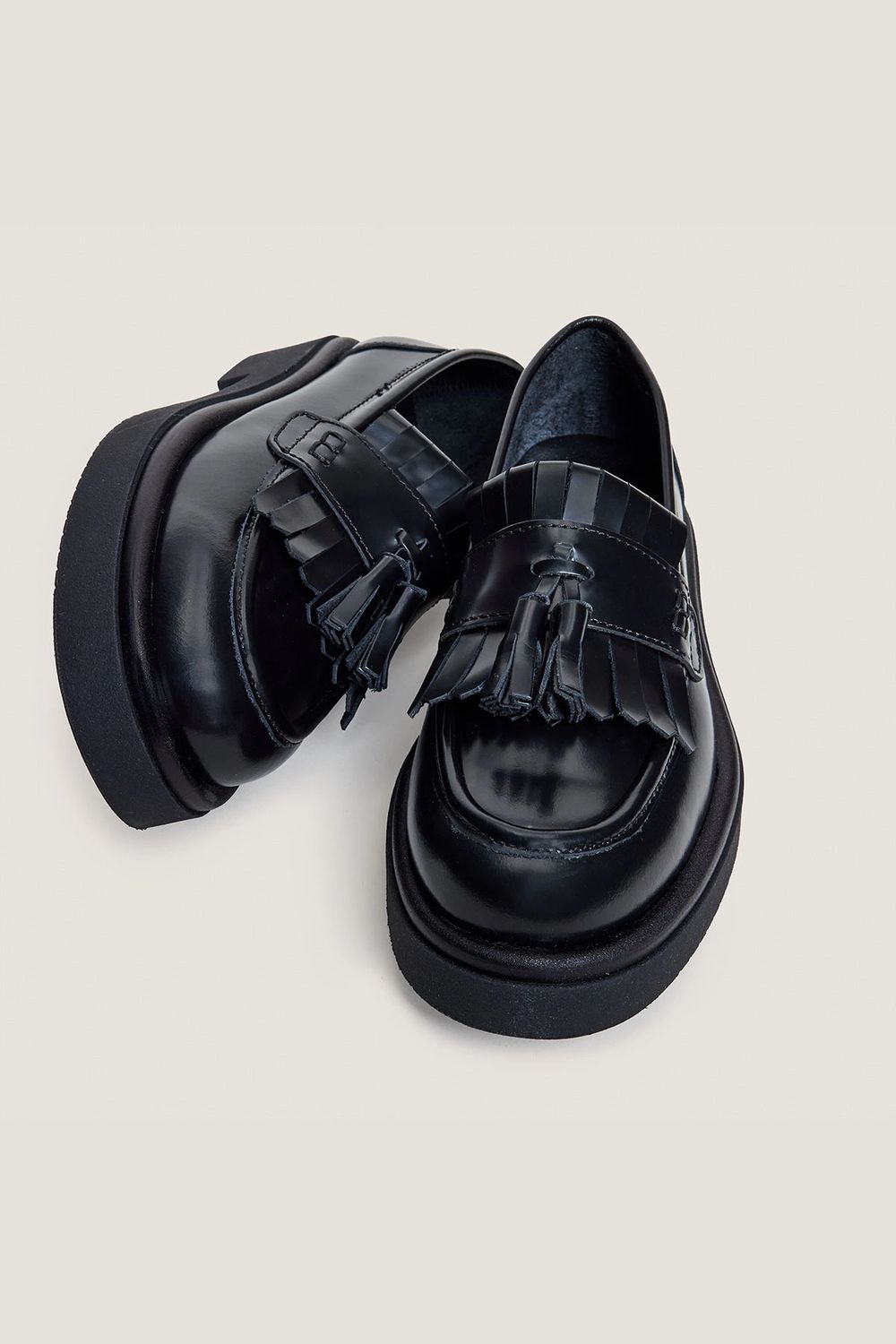 Jonak Nico Loafers, Black Leather