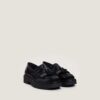 Jonak Nico Loafers, Black Leather